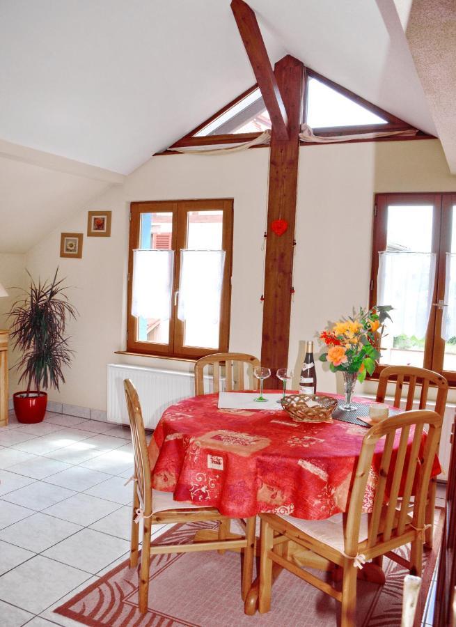 Gite La Maison Bleue Bergheim Exterior photo